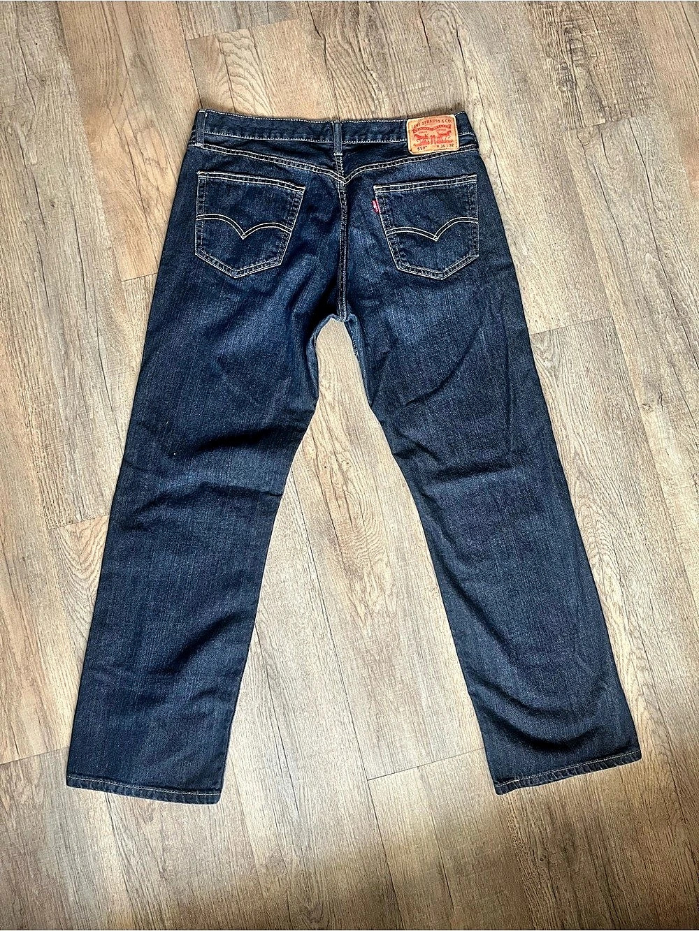 Levi's 559 Men's Straight Jeans Waist 36 Length 32 Blue